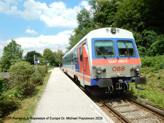 Almtalbahn Wels Sattledt Grünau im Almtal Eisenbahn Österreich ÖBB Verkehr Mobilität