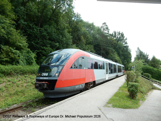 Almtalbahn Wels Sattledt Grünau im Almtal Eisenbahn Österreich ÖBB Verkehr Mobilität