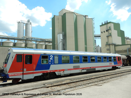 Aschacher Bahn Aschach an der Donau Eisenbahn Österreich