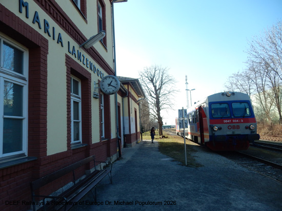 Innere Aspangbahn ÖBB Wien Traiskirchen Wiener Neustadt Eisenbahn Österreich