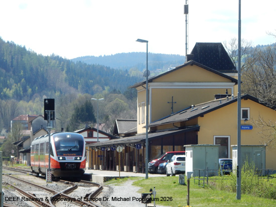 Äußere Aspangbahn Wiener Neustadt Aspang Eisenbahn Österreich
