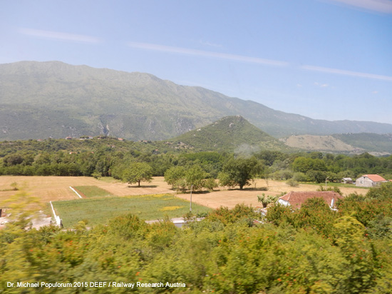 Nikšićer Bahn Podgorica Titograd Nikšić Eisenbahn Montenegro