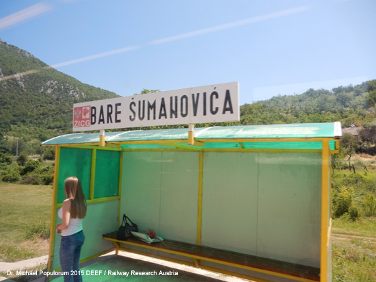Nikšićer Bahn Podgorica Titograd Nikšić Eisenbahn Montenegro