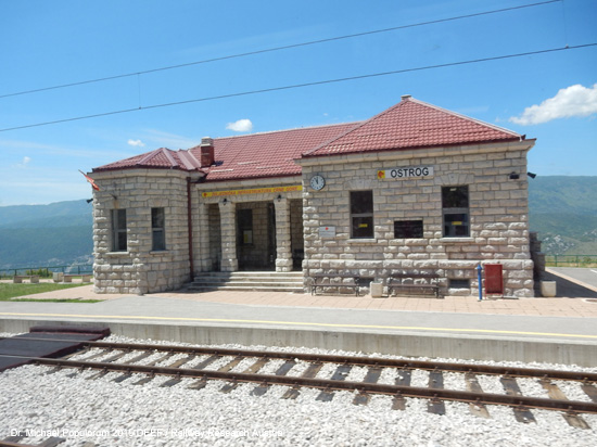 Nikšićer Bahn Podgorica Titograd Nikšić Eisenbahn Montenegro