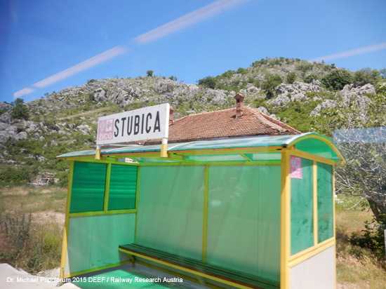 Nikšićer Bahn Podgorica Titograd Nikšić Eisenbahn Montenegro