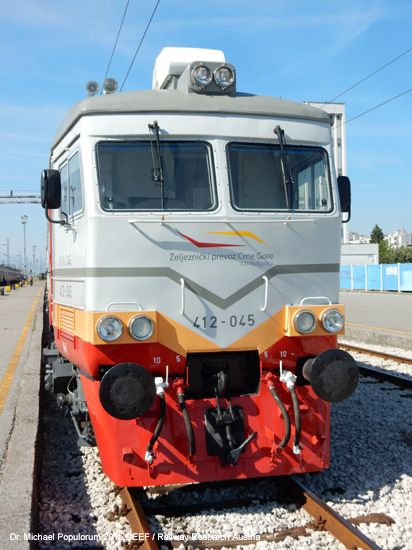 Nikšićer Bahn Podgorica Titograd Nikšić Eisenbahn Montenegro