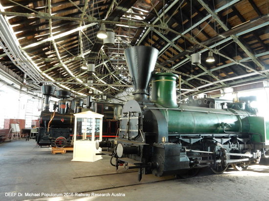Eisenbahmuseum Laibach Slovenske Železnice Musej Ljubljana Verkehrsmuseum Slowenien