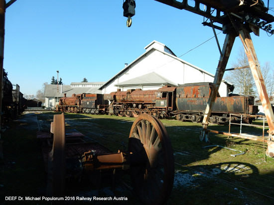 Eisenbahmuseum Laibach Slovenske Železnice Musej Ljubljana Verkehrsmuseum Slowenien
