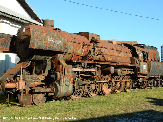 Eisenbahmuseum Laibach Slovenske Železnice Musej Ljubljana Verkehrsmuseum Slowenien