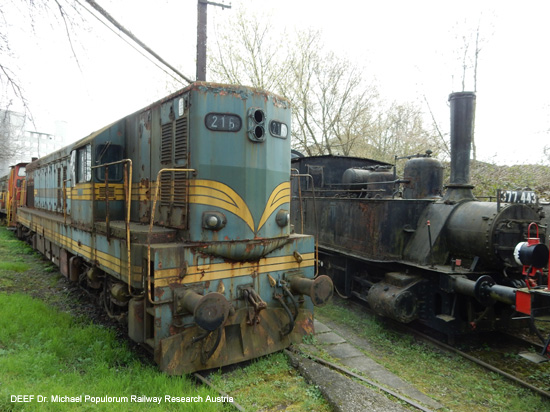 Kroatisches Eisenbahnmuseum Zagreb Hravatski Zeljeznicki Muzej Verkehrsmuseum Kroatien Agram