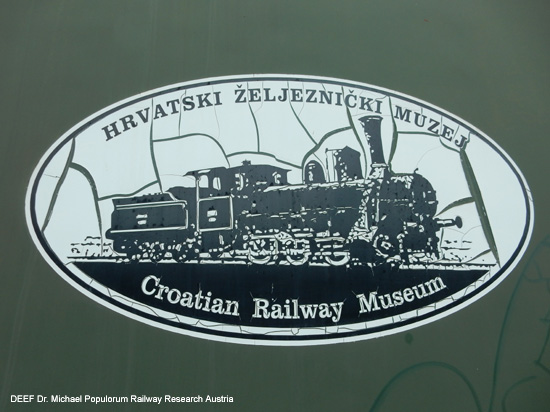 Kroatisches Eisenbahnmuseum Zagreb Hravatski Zeljeznicki Muzej Verkehrsmuseum Kroatien Agram