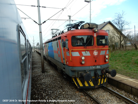 Eisenbahnstrecke Zagreb Karlovac Ogulin Rijeka Eisenbahn Kroatien