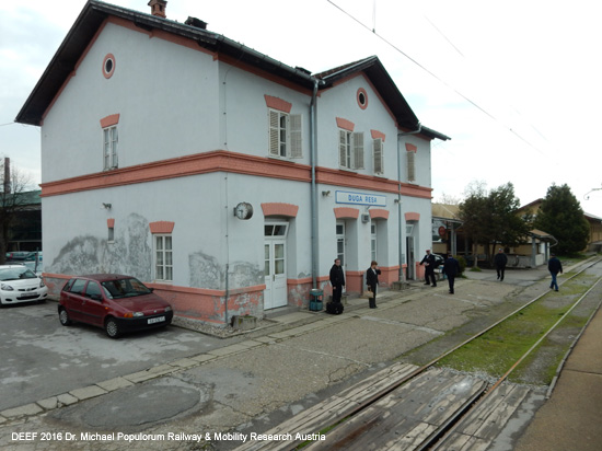 Eisenbahnstrecke Zagreb Karlovac Ogulin Rijeka Eisenbahn Kroatien