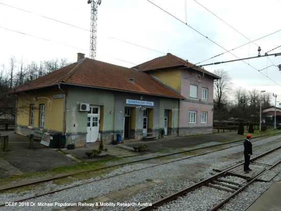Eisenbahnstrecke Zagreb Karlovac Ogulin Rijeka Eisenbahn Kroatien