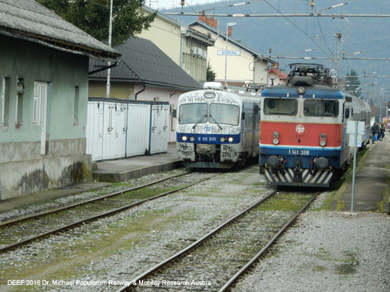 Eisenbahnstrecke Zagreb Karlovac Ogulin Rijeka Eisenbahn Kroatien