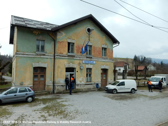 Eisenbahnstrecke Zagreb Karlovac Ogulin Rijeka Eisenbahn Kroatien