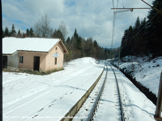 Eisenbahnstrecke Zagreb Karlovac Ogulin Rijeka Eisenbahn Kroatien