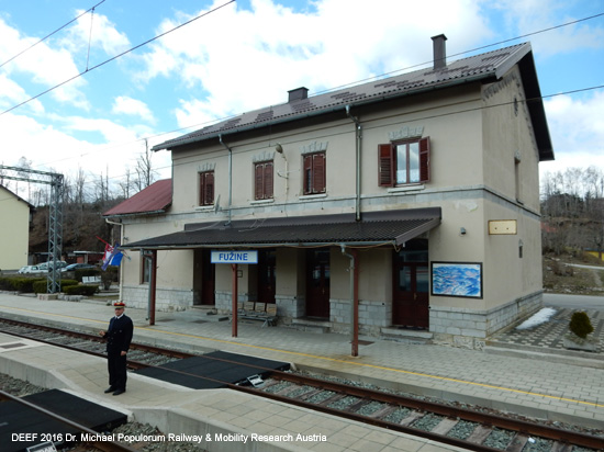 Eisenbahnstrecke Zagreb Karlovac Ogulin Rijeka Eisenbahn Kroatien