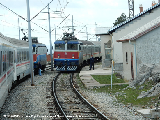 Eisenbahnstrecke Zagreb Karlovac Ogulin Rijeka Eisenbahn Kroatien
