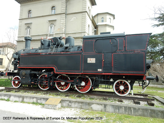 Bahnhof Rijeka Denkmallok