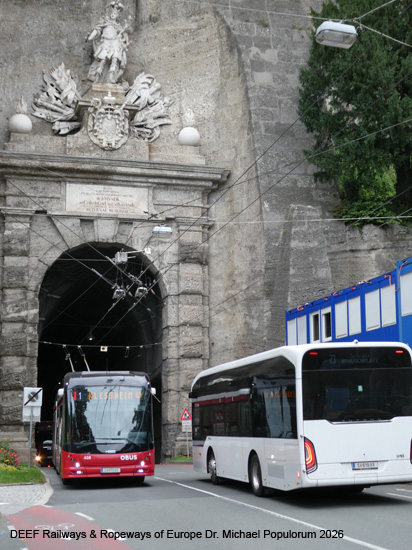 Neutor Sperre Salzburg Stadt