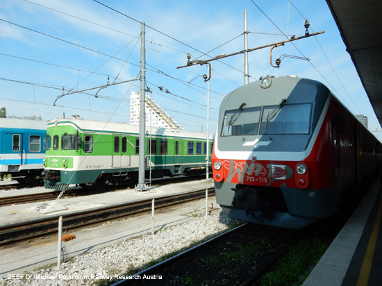 Steinerbahn Laibach Kamnik Stein in Krain Eisenbahn Slowenien