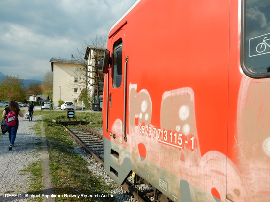 Steinerbahn Laibach Kamnik Stein in Krain Eisenbahn Slowenien