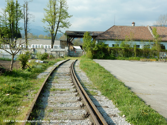 Steinerbahn Laibach Kamnik Stein in Krain Eisenbahn Slowenien