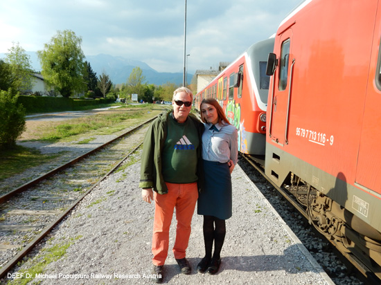 Steinerbahn Laibach Kamnik Stein in Krain Eisenbahn Slowenien
