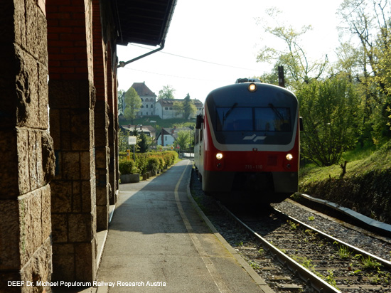 Steinerbahn Laibach Kamnik Stein in Krain Eisenbahn Slowenien