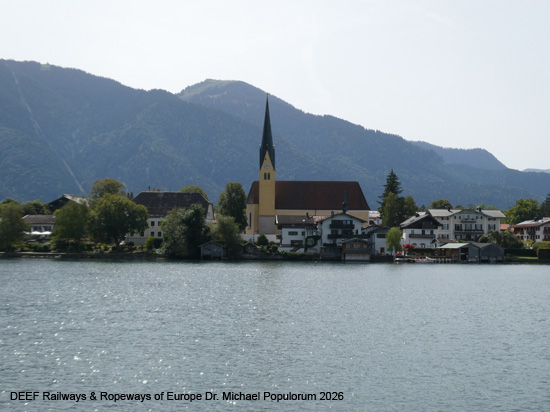 Schifffahrt Tegernsee Bayern Motorschiff