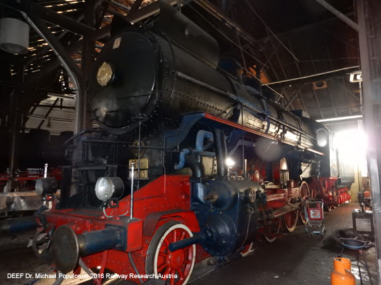 Eisenbahmuseum Laibach Slovenske Železnice Musej Ljubljana Verkehrsmuseum Slowenien