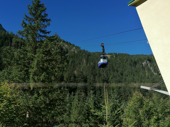 Gosaukammbahn Seilbahn Pendelbahn Österreich