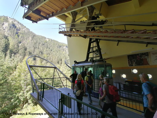 Gosaukammbahn Seilbahn Pendelbahn Österreich
