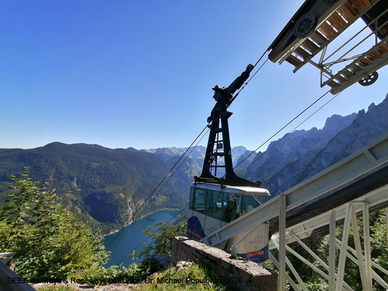 Gosaukammbahn Seilbahn Pendelbahn Österreich