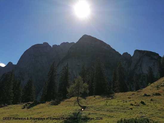 Gosaukammbahn Seilbahn Pendelbahn Österreich