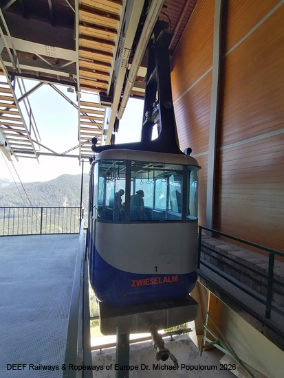 Gosaukammbahn Seilbahn Pendelbahn Österreich