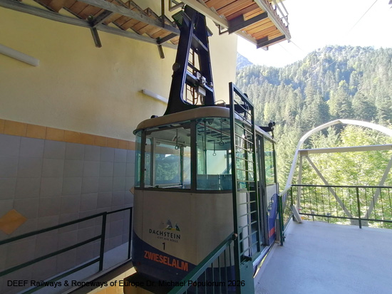 Gosaukammbahn Seilbahn Pendelbahn Österreich