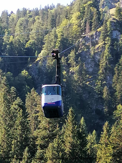 Gosaukammbahn Seilbahn Pendelbahn Österreich