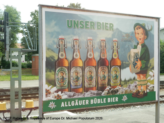 Illertalbahn Immenstadt Sonthofen Oberstdorf Eisenbahn Bayern Allgäu Deutsche Bahn