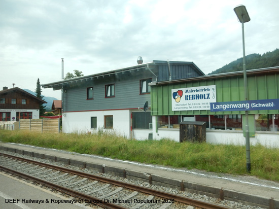 Illertalbahn Immenstadt Sonthofen Oberstdorf Eisenbahn Bayern Allgäu Deutsche Bahn