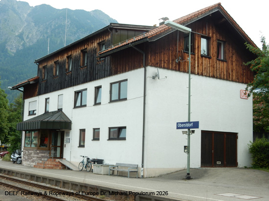 Illertalbahn Immenstadt Sonthofen Oberstdorf Eisenbahn Bayern Allgäu Deutsche Bahn