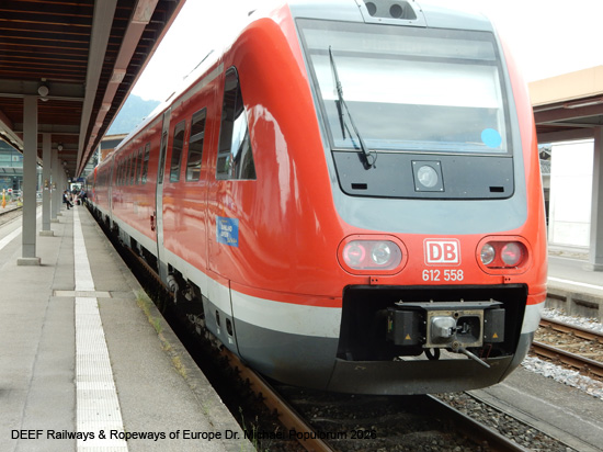 Illertalbahn Immenstadt Sonthofen Oberstdorf Eisenbahn Bayern Allgäu Deutsche Bahn