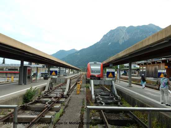 Illertalbahn Immenstadt Sonthofen Oberstdorf Eisenbahn Bayern Allgäu Deutsche Bahn