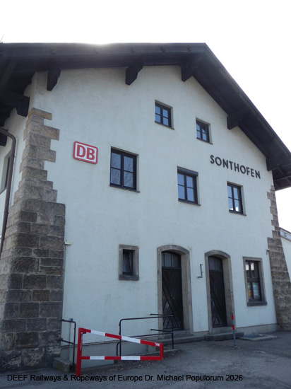 Illertalbahn Immenstadt Sonthofen Oberstdorf Eisenbahn Bayern Allgäu Deutsche Bahn