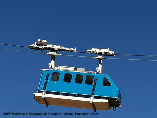 Militärseilbahn Oberalppass Miltärbahn Oberalp Kanton Uri Schweiz Armee Seilbahn