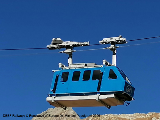Militärseilbahn Oberalppass Miltärbahn Oberalp Kanton Uri Schweiz Armee Seilbahn
