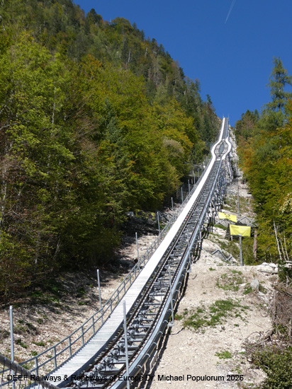Salzbergbahn Hallstatt Standseilbahn Garaventa Österreich