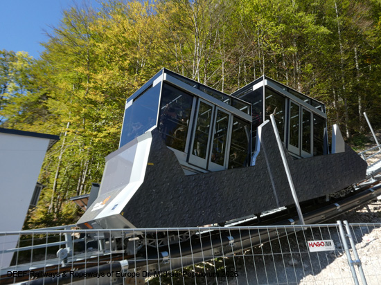 Salzbergbahn Hallstatt Standseilbahn Garaventa Österreich