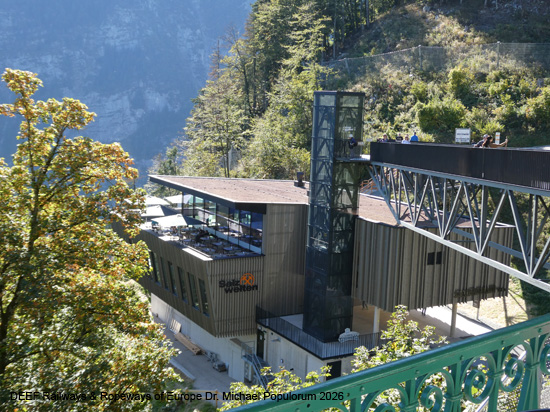 Salzbergbahn Hallstatt Standseilbahn Garaventa Österreich